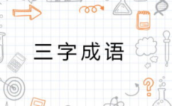 三字成语大全集500个,三字成语大全集500个精华解析