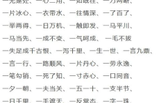 晴开头的成语,描绘晴朗天空的智慧结晶