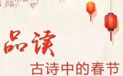 关于春节的诗句,春节诗句中的传统节日画卷